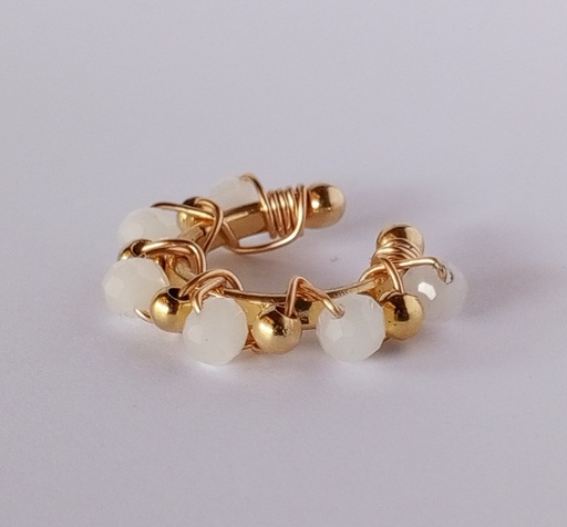 Earcuff murano y balin